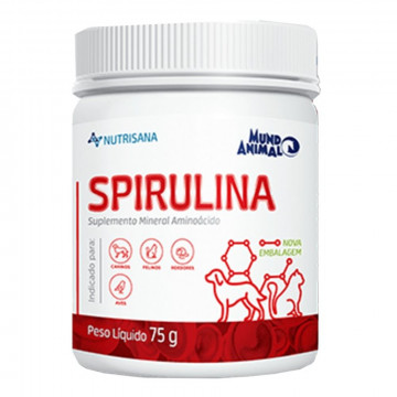Spirulina - 75g  Suplemento Alimentar 